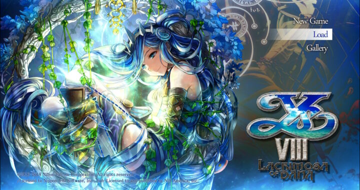 [Review] Ys VIII: Lacrimosa of Dana