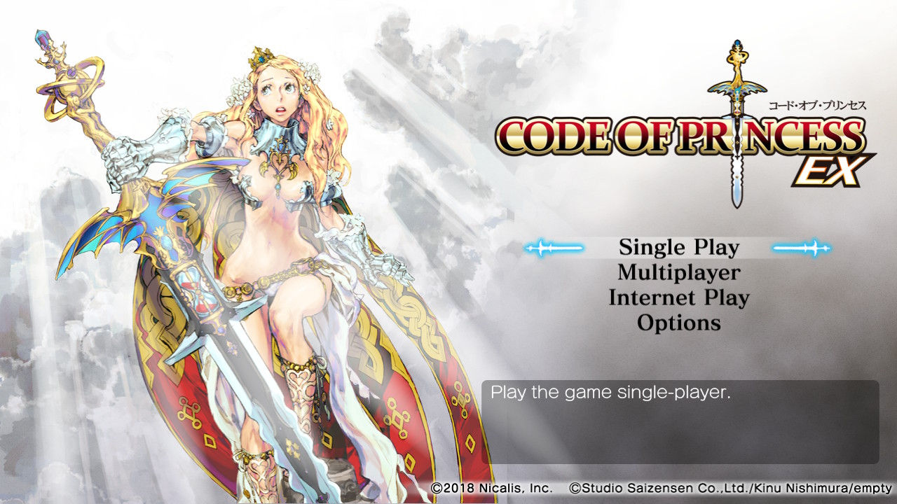 Code of Princess EX Nintendo Switch