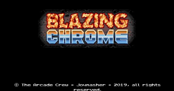 [Review] Blazing Chrome – Nintendo Switch