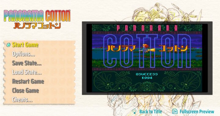 [Review] Panorama Cotton – Nintendo Switch