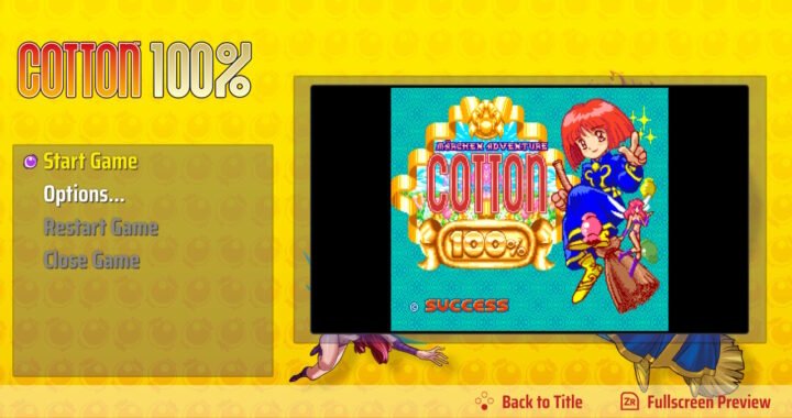[Review] Cotton 100% – Nintendo Switch