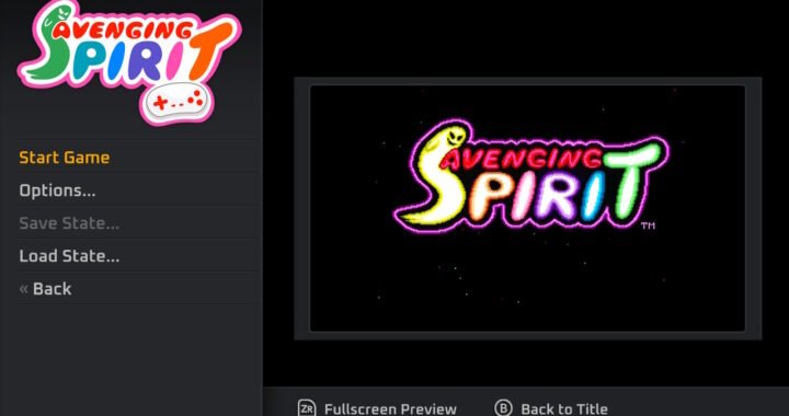 [Review] Avenging Spirit – Nintendo Switch