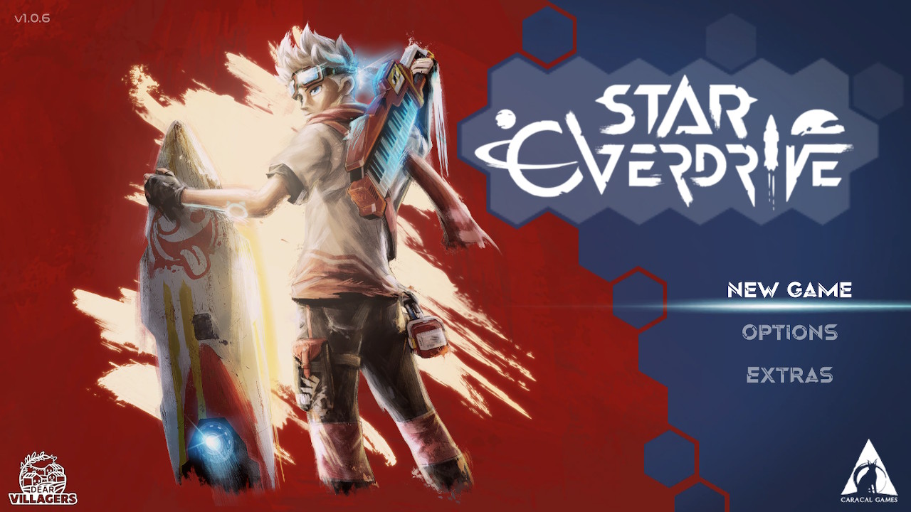 Star Overdrive Main Menu Nintendo Switch