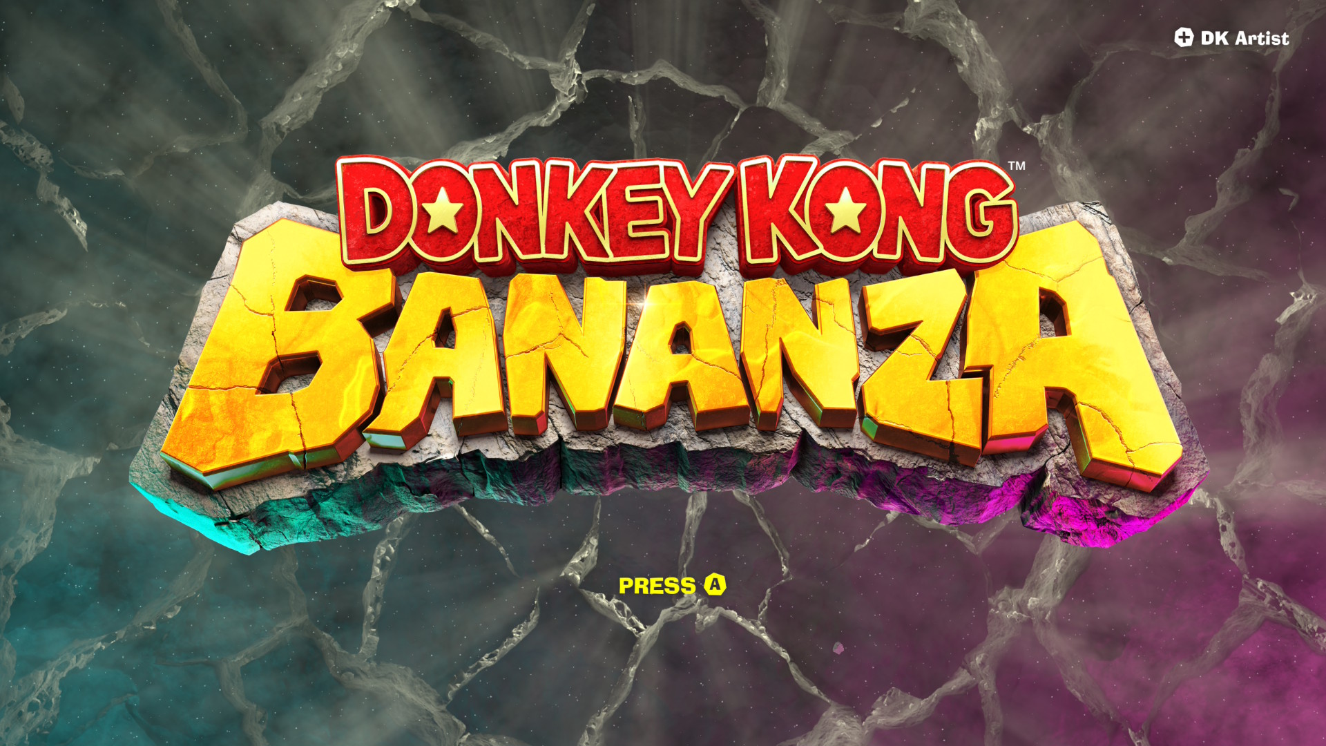 Donkey Kong Bananza Main Menu Nintendo Switch 2