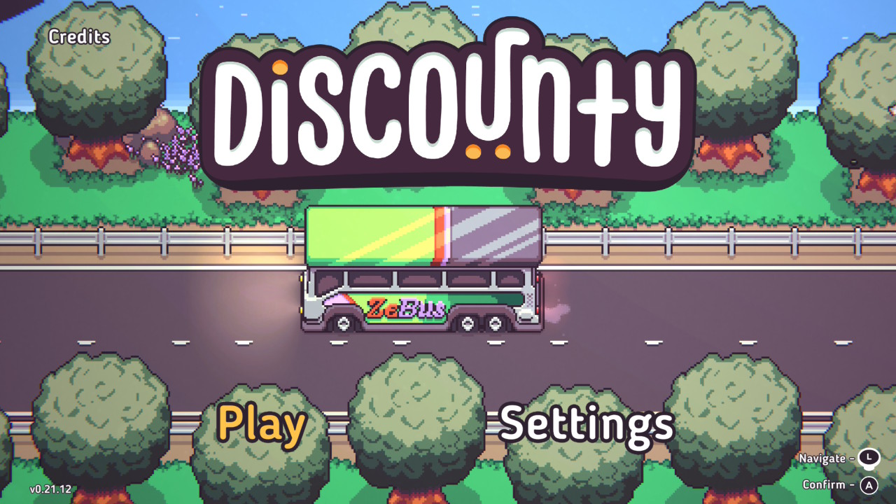 Discounty Main Menu