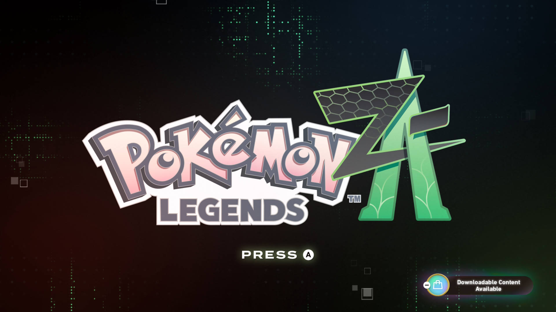 Pokemon Legends Z-A Nintendo Switch 2 Game Freak