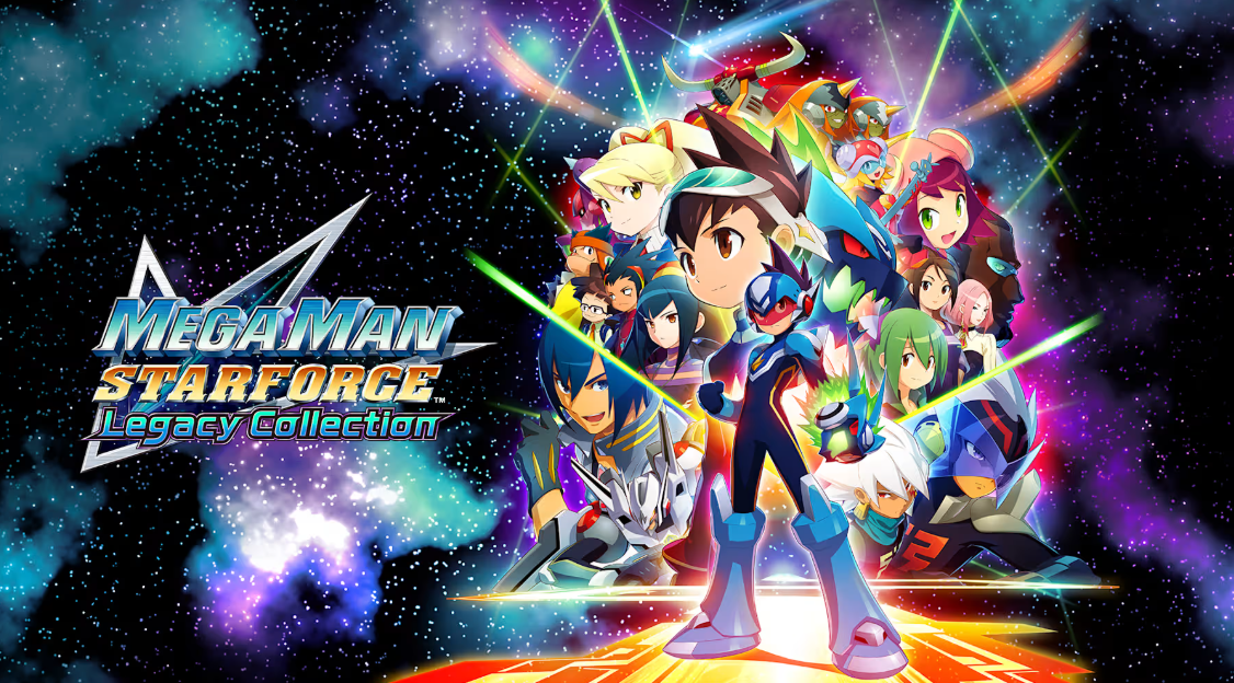 Mega Man Star Force Legacy Collection Cover Art Capcom